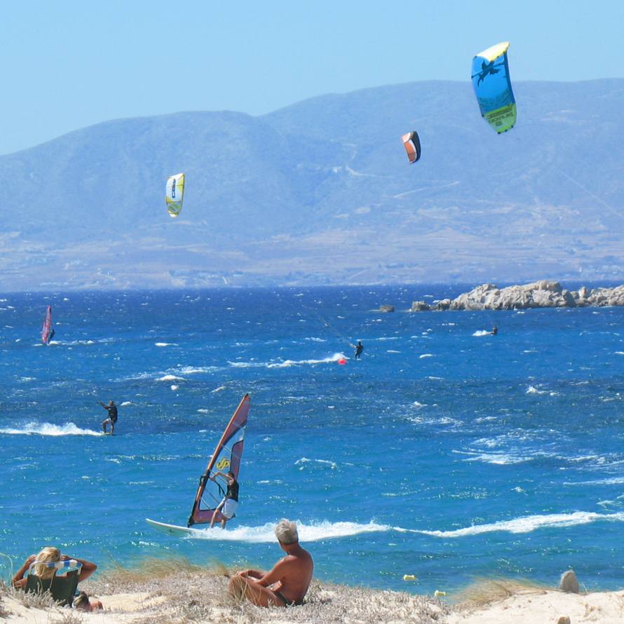 Naxos Wind Surfing Kite Surfing